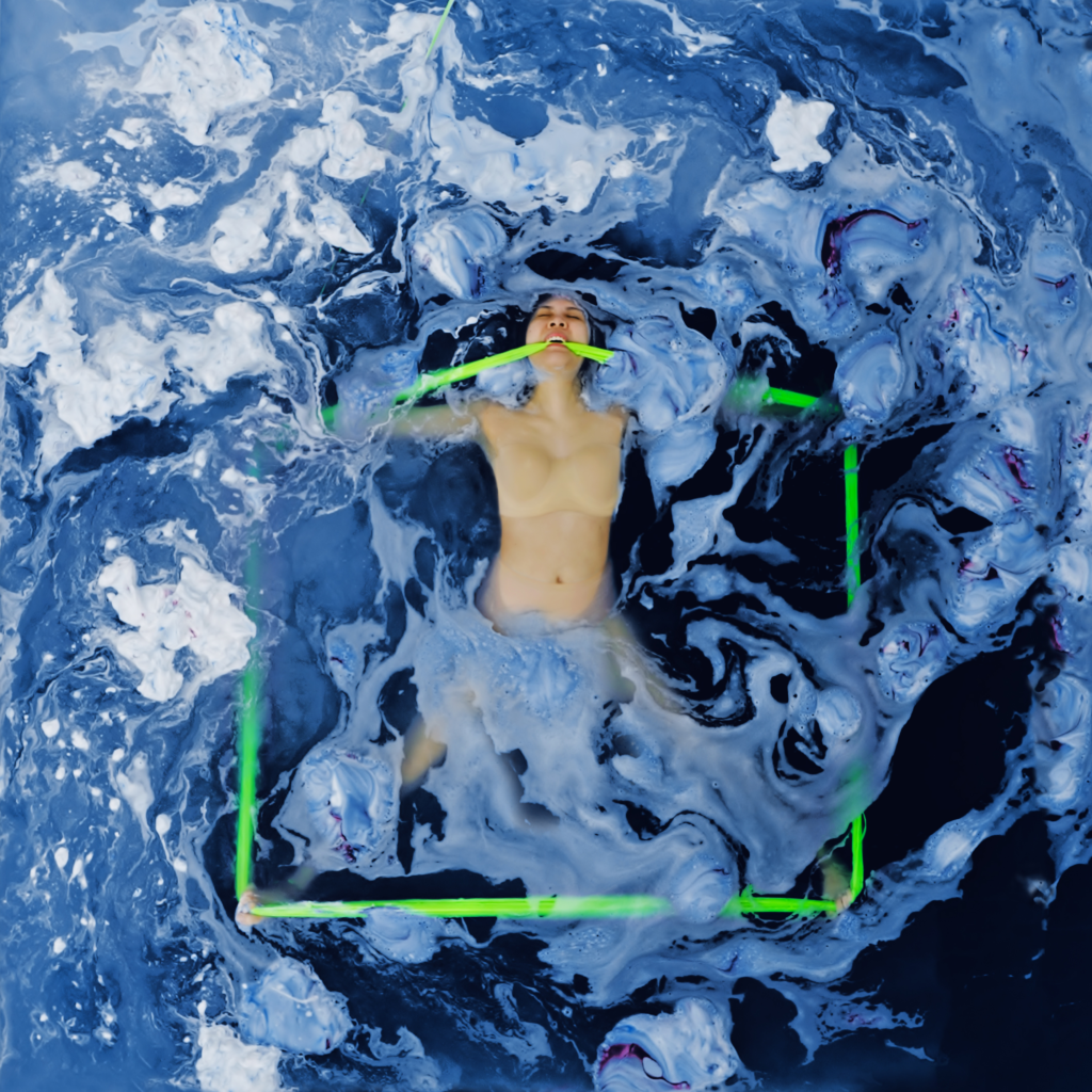 カウィータ・ヴァタナジャンクール《A Symphony Dyed Blue》2021年 Courtesy of the artist and Nova Contemporary