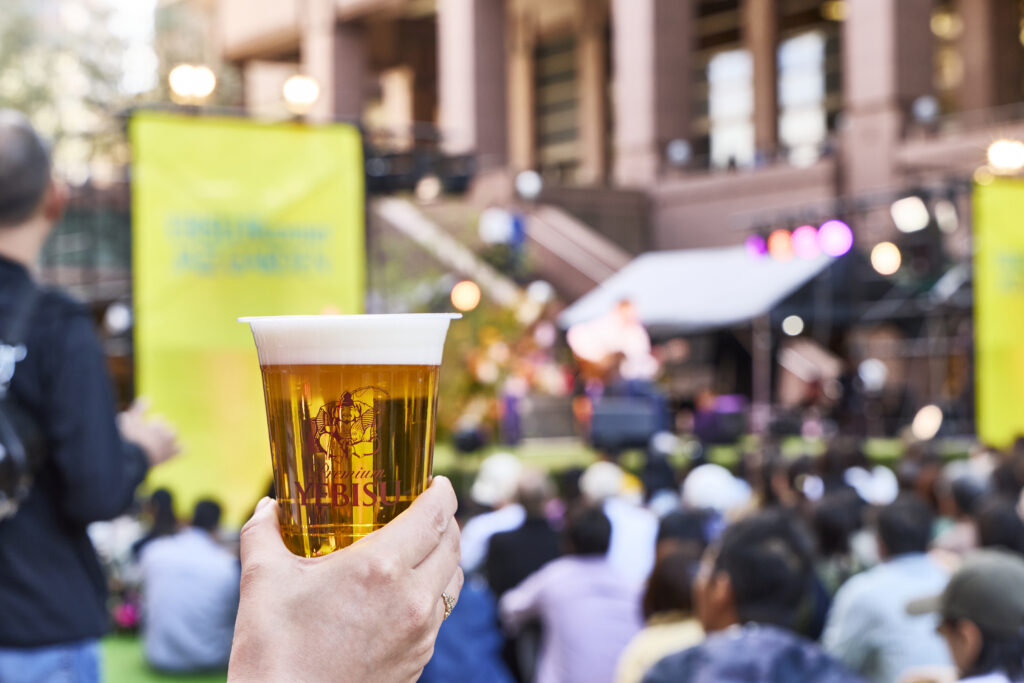 「Bloom Groove」のコンセプトは「Beer is JAZZ（ビールはジャズ）。
